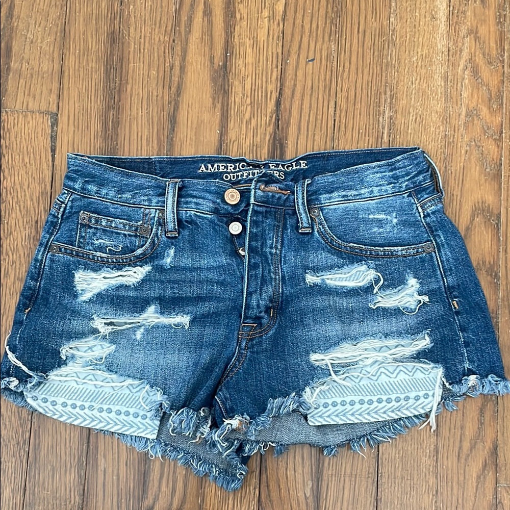 American Eagle Vintage Hi-Rise Festival Shorts Size 4